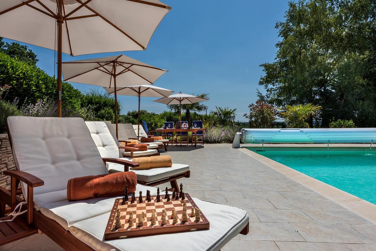 Bed and Breakfast Domaine Du Bois Des Anges Germigny-l'Eveque Exterior foto