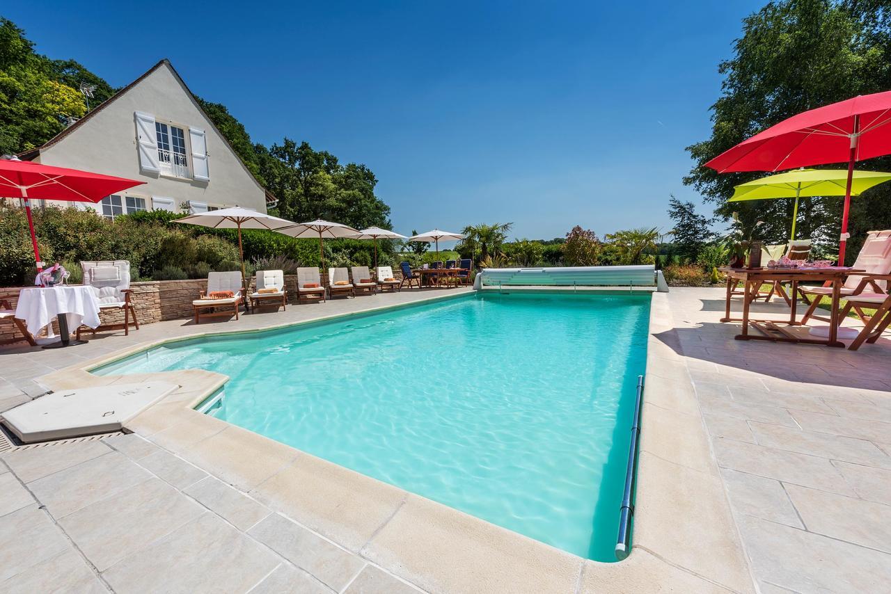 Bed and Breakfast Domaine Du Bois Des Anges Germigny-l'Eveque Exterior foto