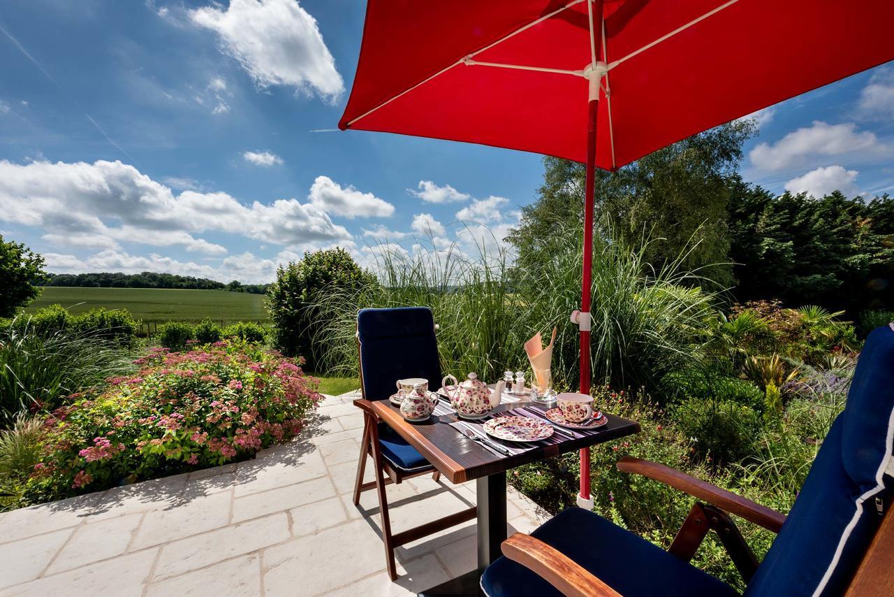 Bed and Breakfast Domaine Du Bois Des Anges Germigny-l'Eveque Exterior foto